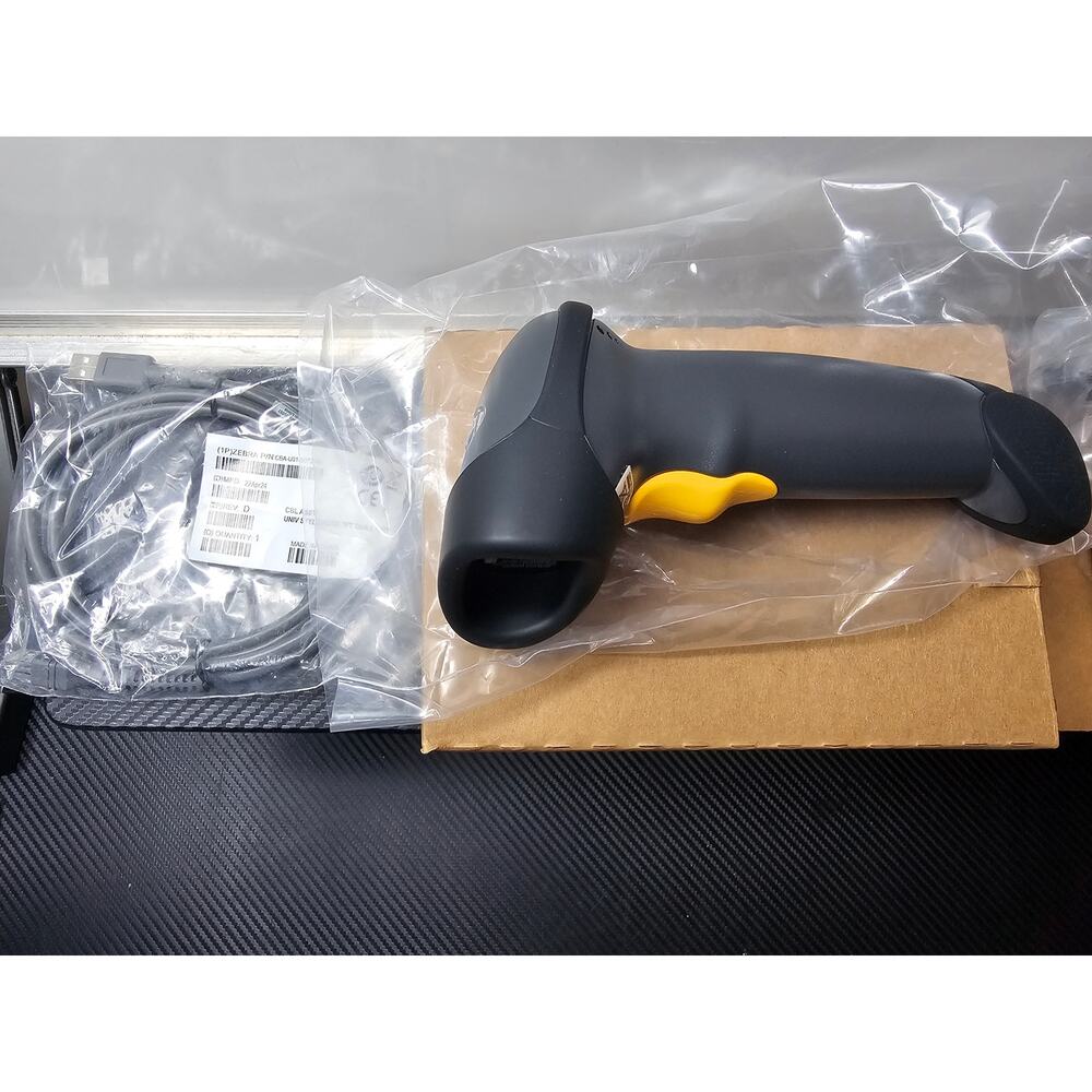 Symbol LS2208 General Purpose Handheld 1D Bi-Directional Barcode Scanner, Black